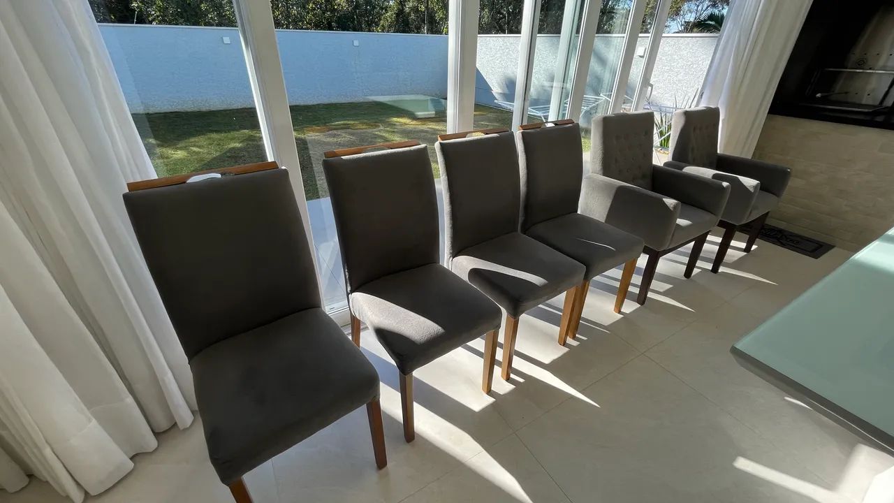 Mesa com 6 cadeiras - Foto 4