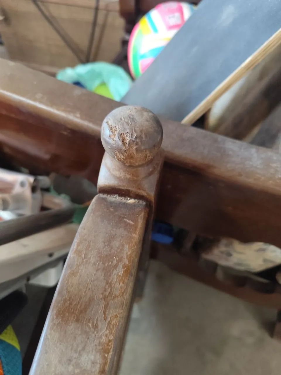 Conjunto de Sofá Colonial Madeira Maciça - Pra vender rápido  - Foto 4