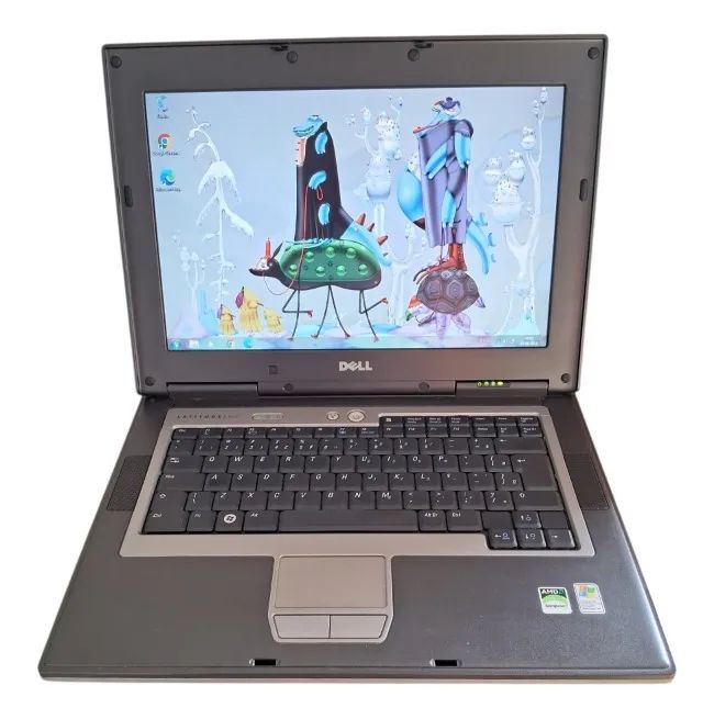 Notebook Dell Latitude D531 Funcionando