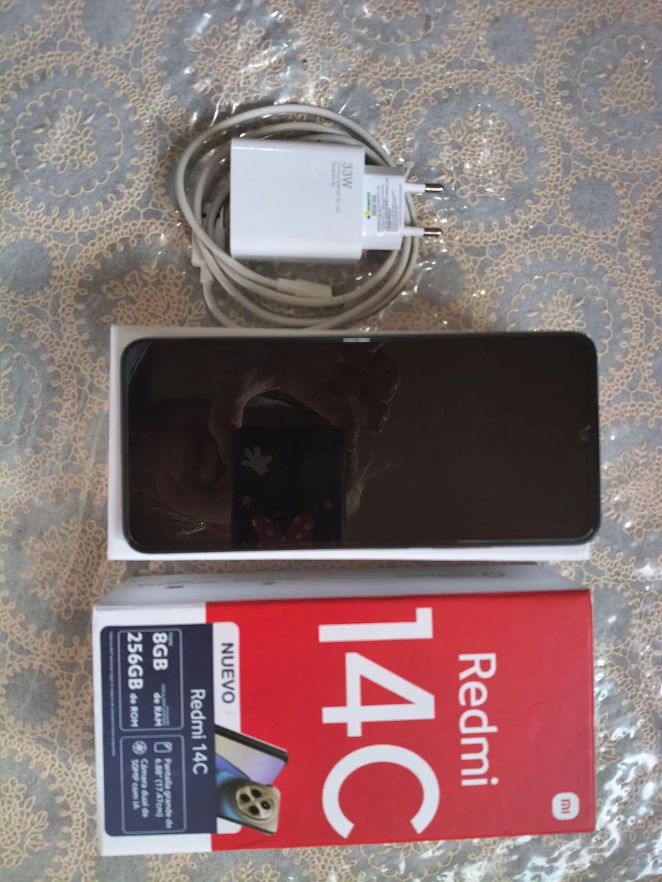 Xiaome Redmi 14C 256GB memória interna e 8GB de RAM. 