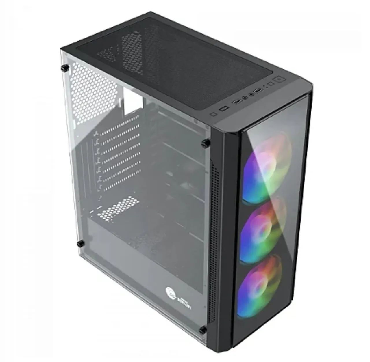 Gabinete PC Gamer com 4 fan original Ninja