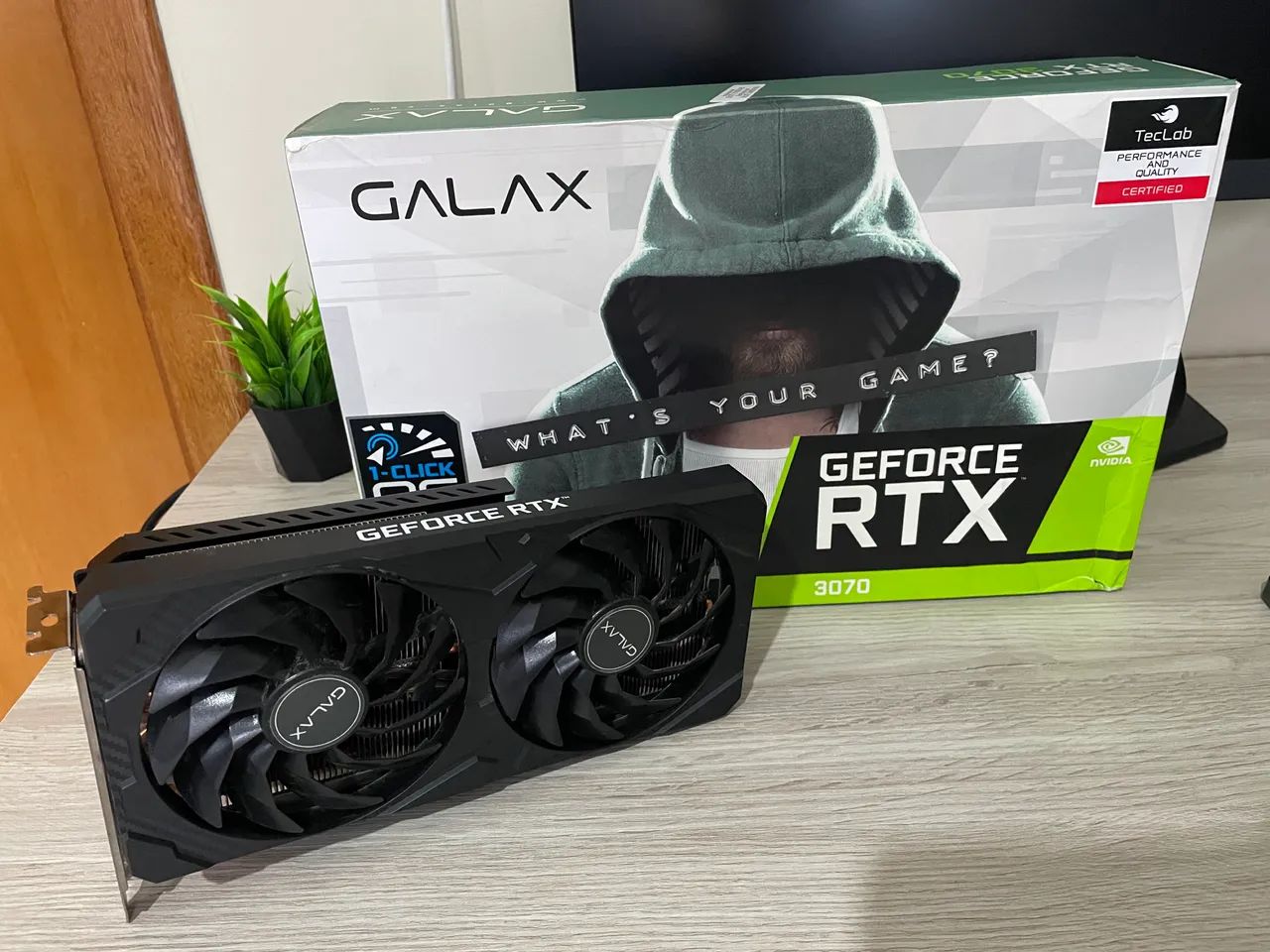 RTX 3070 8GB Galax (12x no Cartão) - Placas de Vídeo - Vila Rica