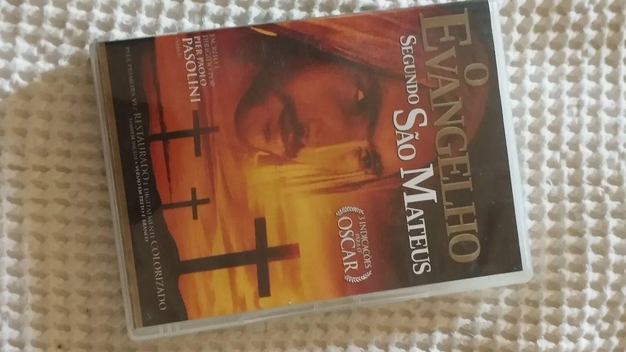 DVD original "Evangelho segundo São Mateus"