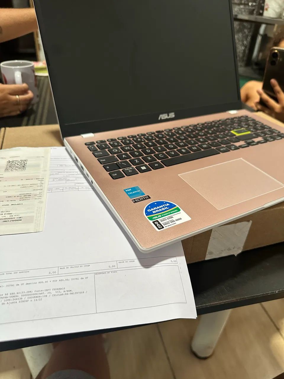 Notebook novo