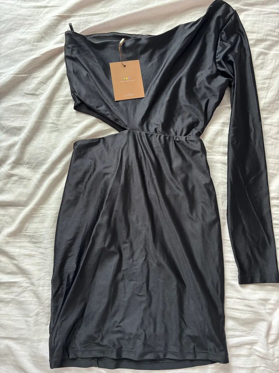 Vestido curto preto charry collection - Foto 2