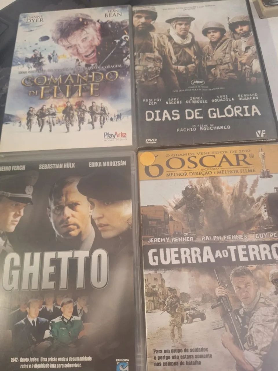 LOTE 36 DVDS AÇÃO GUERRA  R&C DVDS - Foto 2