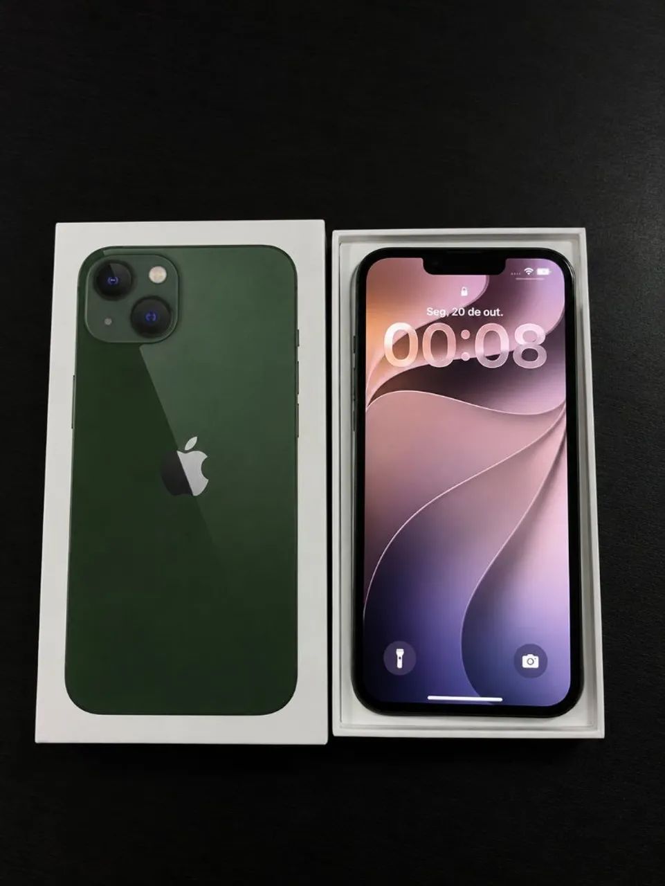 IPHONE 13 VERDE 128GB - COM CAIXA 