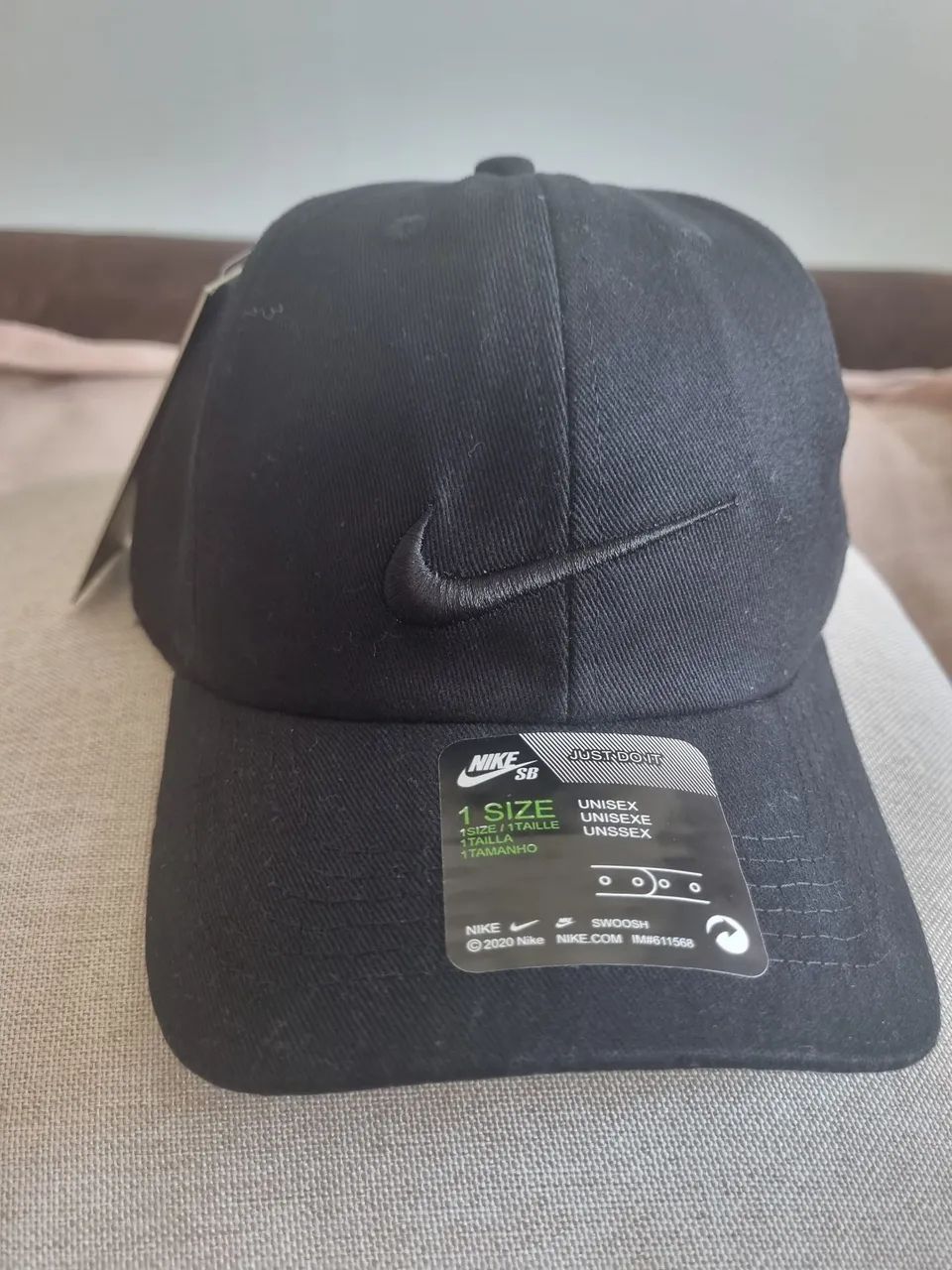 Boné Nike Preto Original