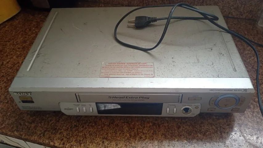 Aparelho de vhs videocassete Sony com avaria  - Foto 3