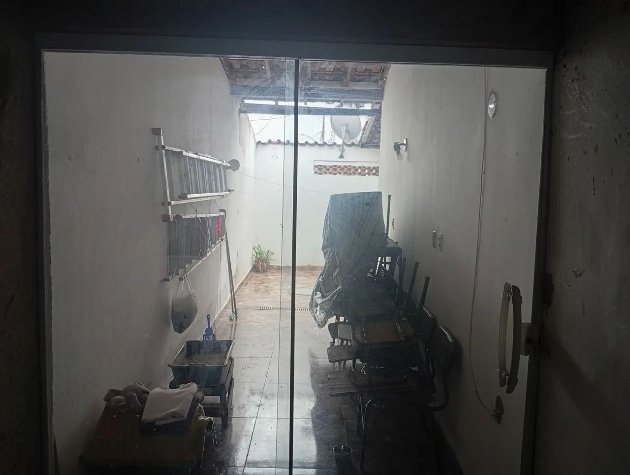 Porta dupla blindex de correr