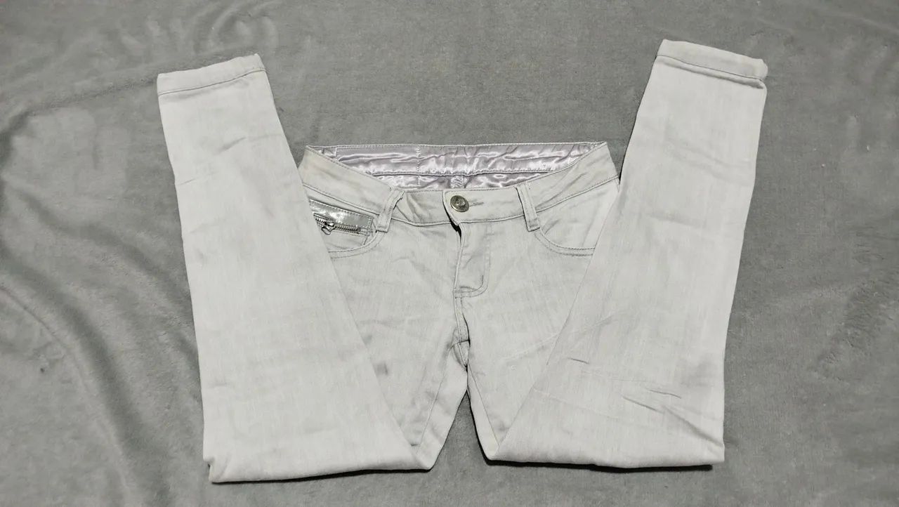 Calça de cintura baixa y2k - Foto 2