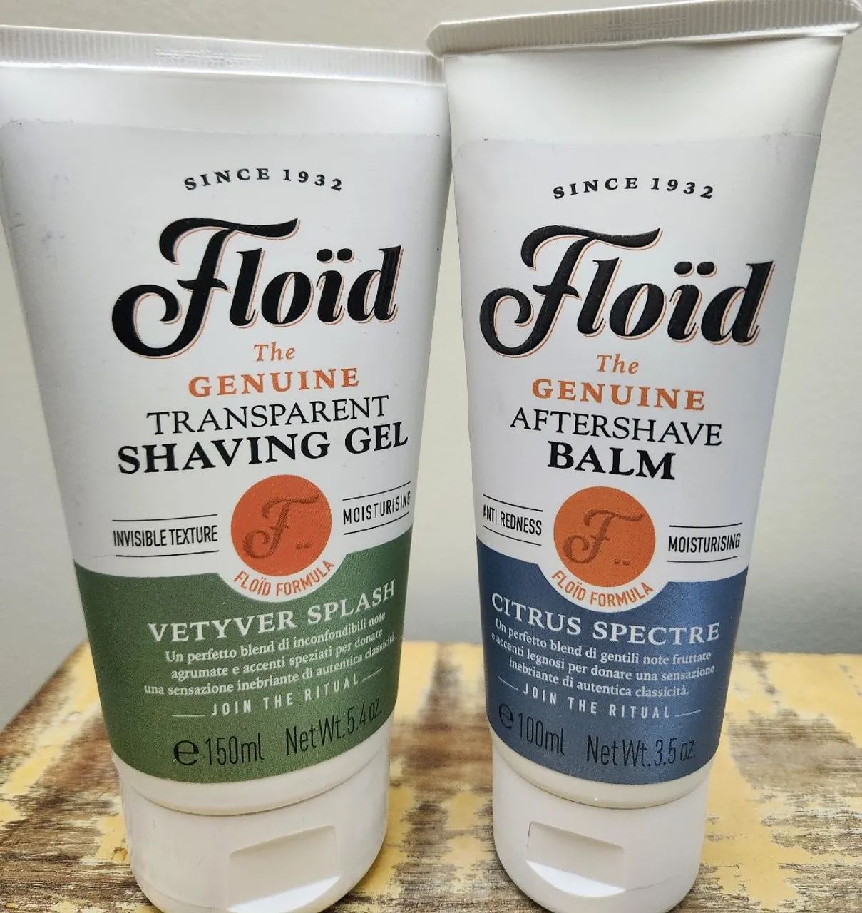 Kit Shaving gel e Balm Floid