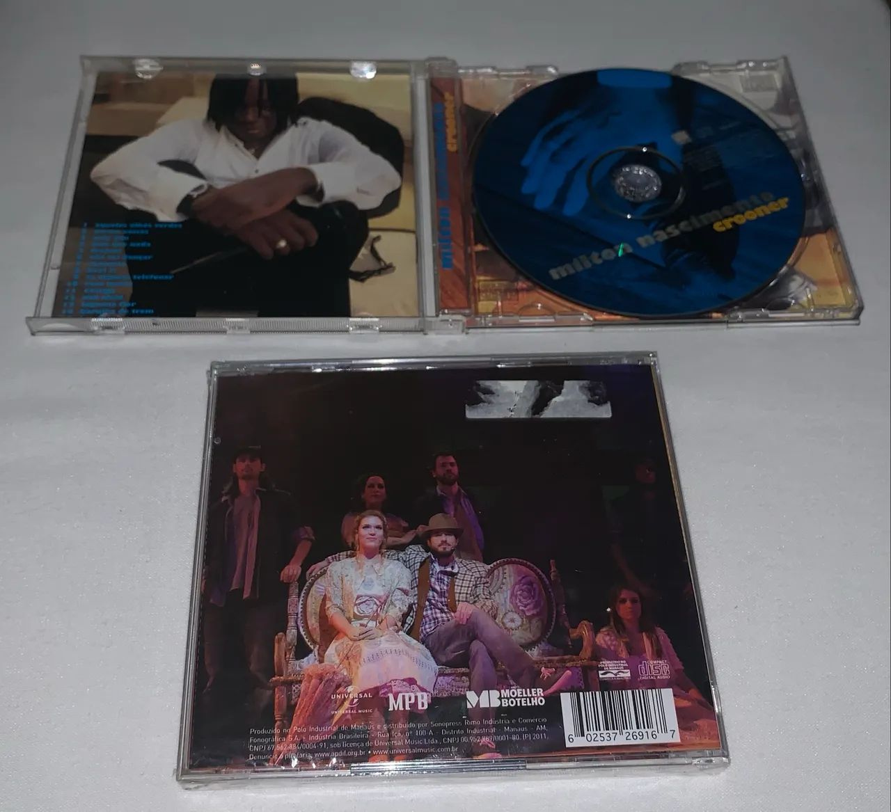 2 Cds Milton Nascimento Cronner e Espetáculo Nada será como antes  - Foto 2
