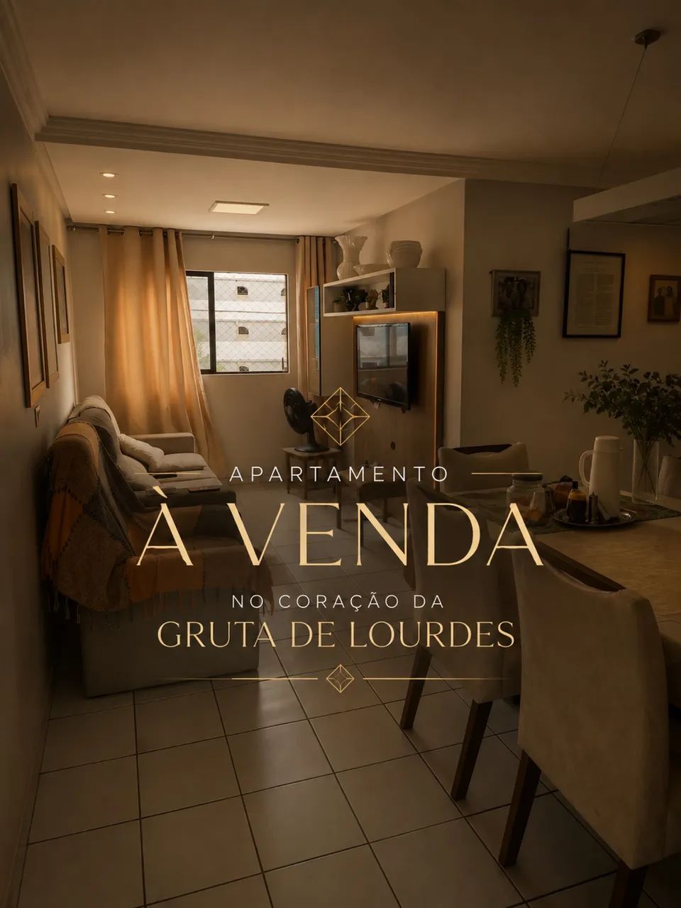 Apartamento na gruta de Lourdes 
