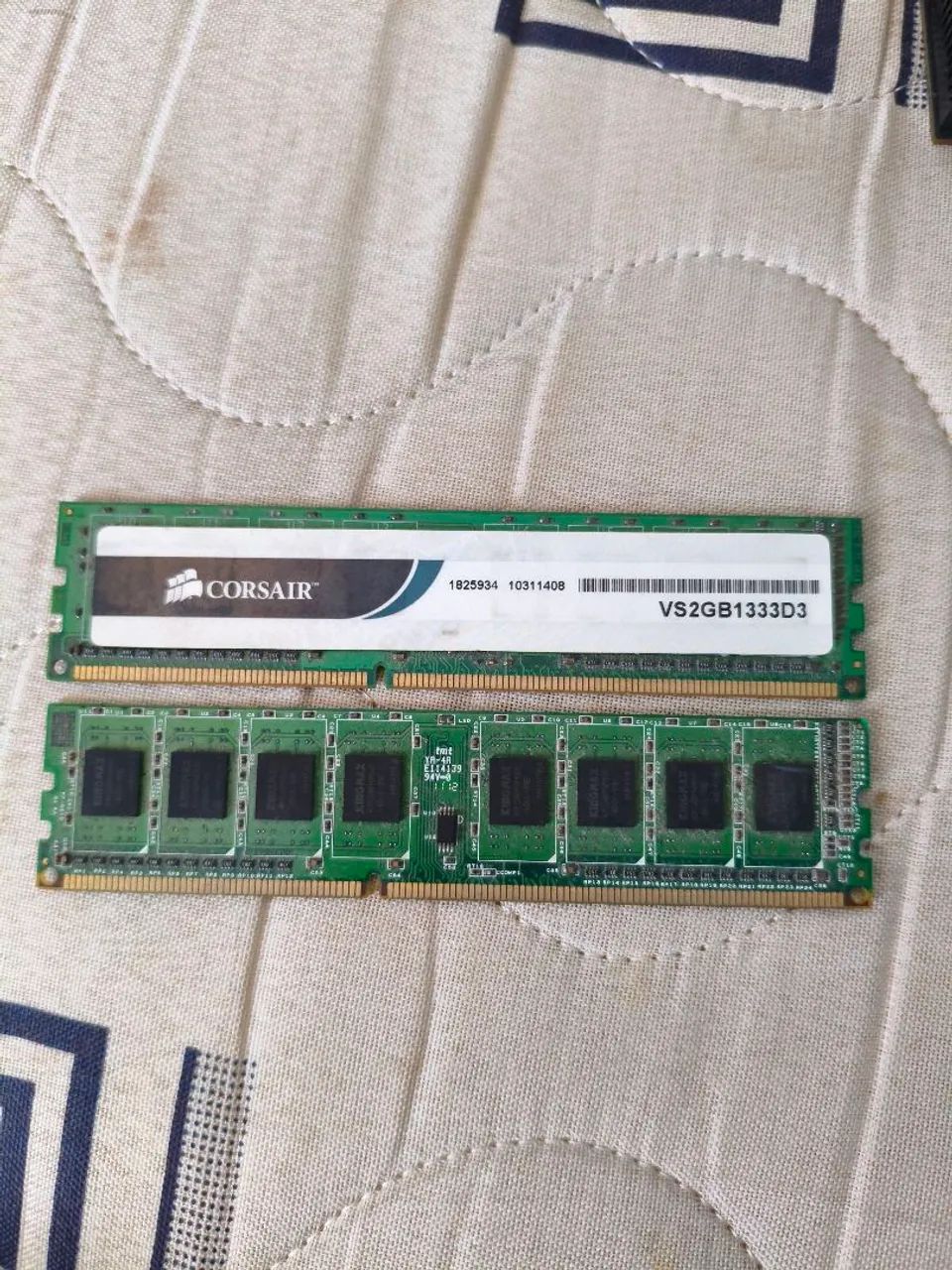 Memória ram ddr3 2x2