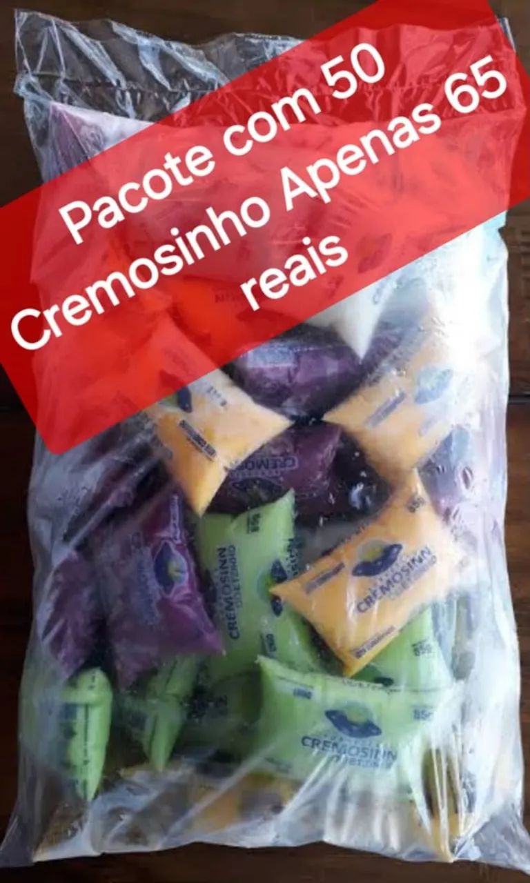 Pacote com 50 cremosinho apenas 65 reais  - Foto 5