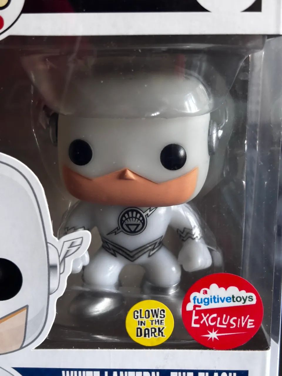 Funko Pop White Lantern The Flash 59 GITD Raro - Foto 5