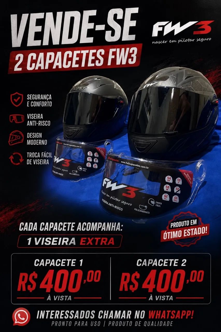 Capacete FW3