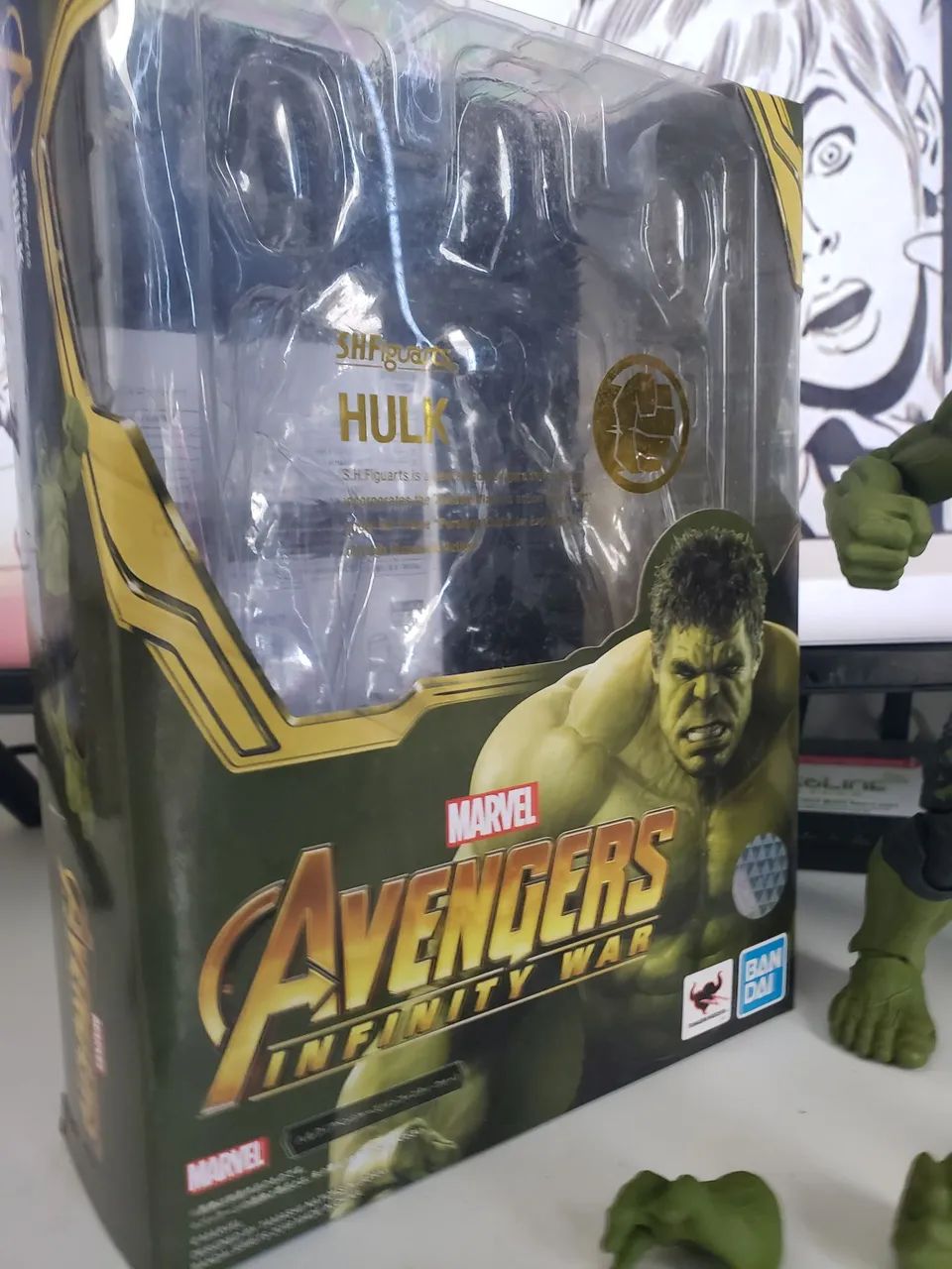 HULK INFINIT WAR SH FIGUARTS original 