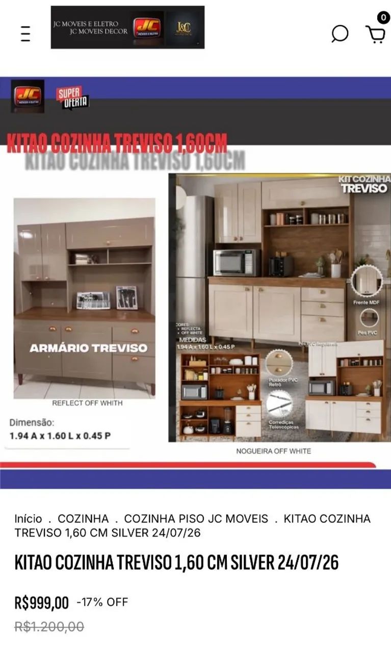 KIT COZINHA TREVISO