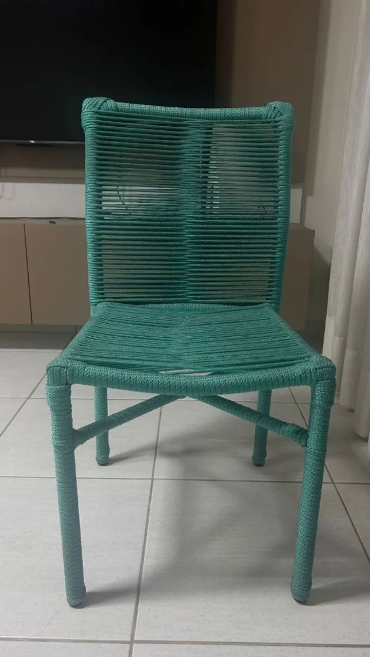 CADEIRA CORDA NAVAL PERFEITO ESTADO R$ 350 CADA  6 DISPONÍVEIS - Foto 3