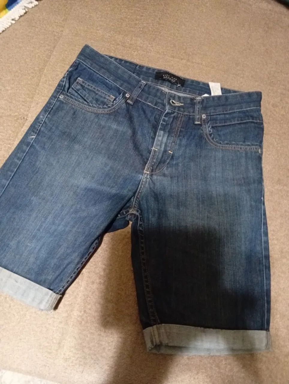 Bermuda masculina Zara 38 