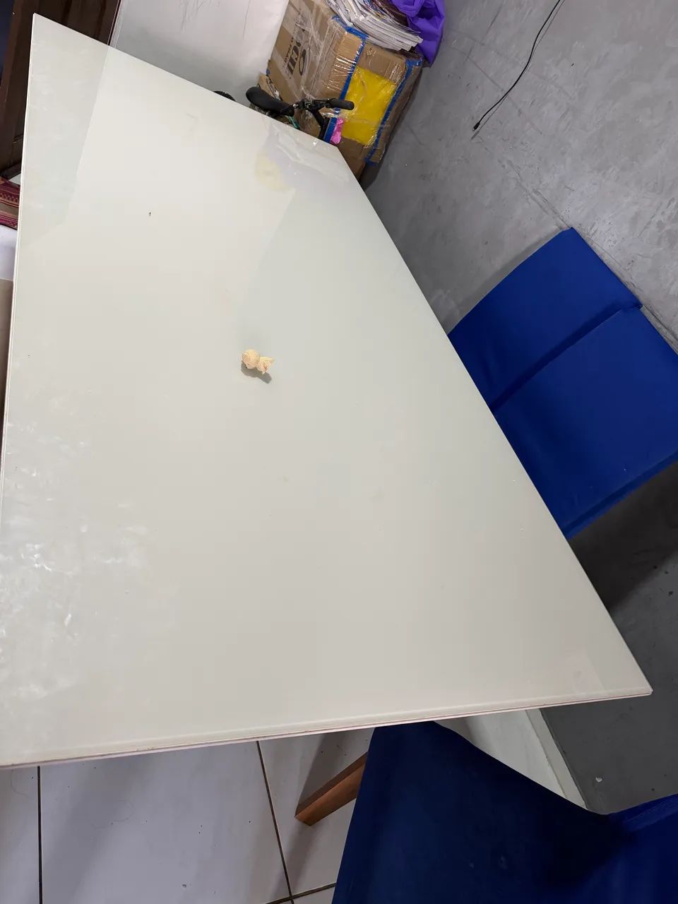 Vendo mesa de 6 cadeiras de vidro  - Foto 2