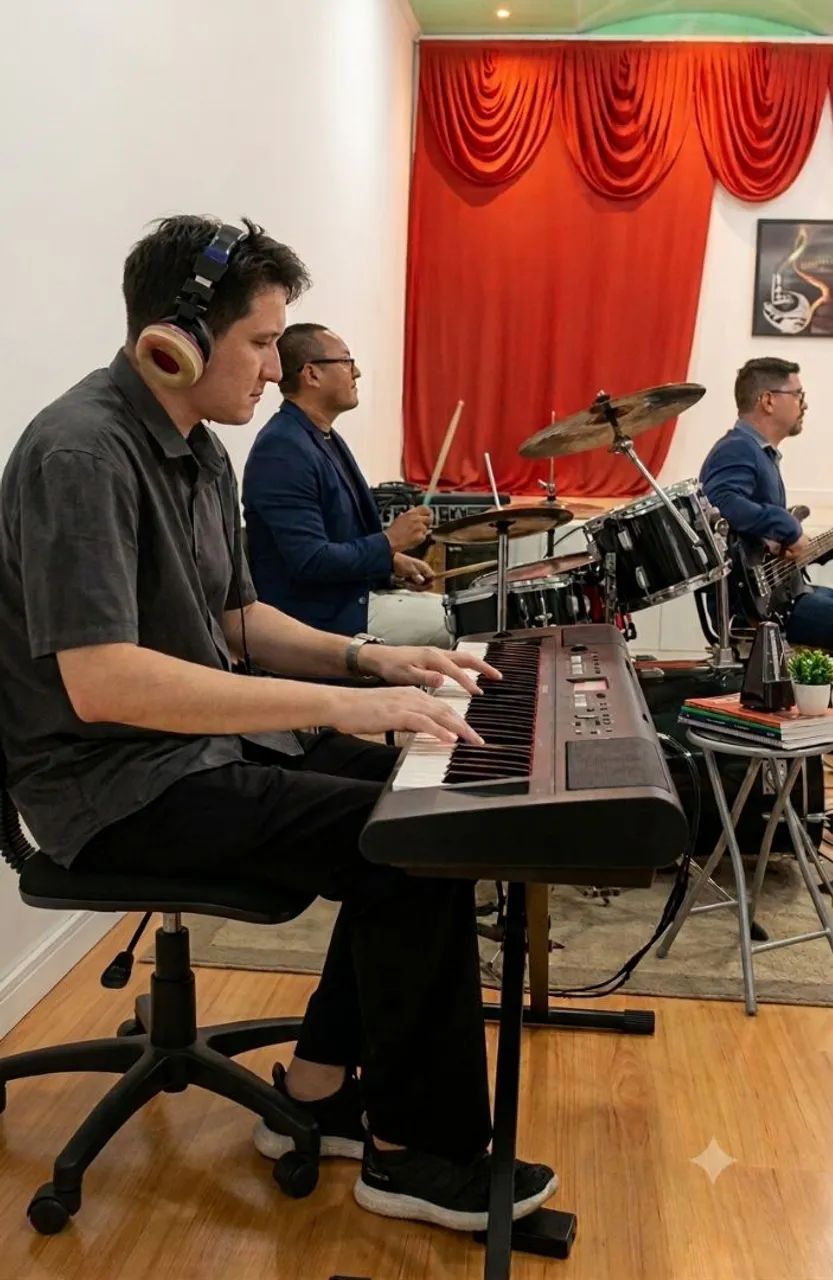 Aulas Teclado e Violão Inicial - Foto 4
