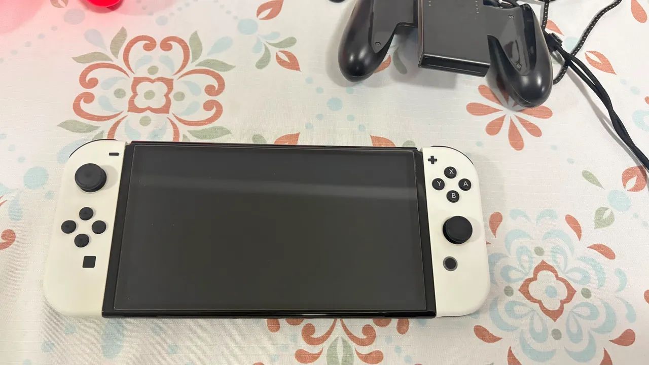 Nintendo Switch OLED completo com acessórios  - Foto 4