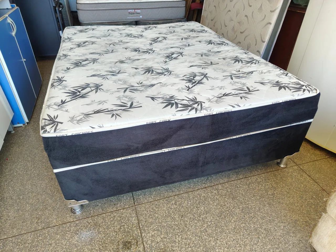 Cama box de casal de espuma  - Foto 3