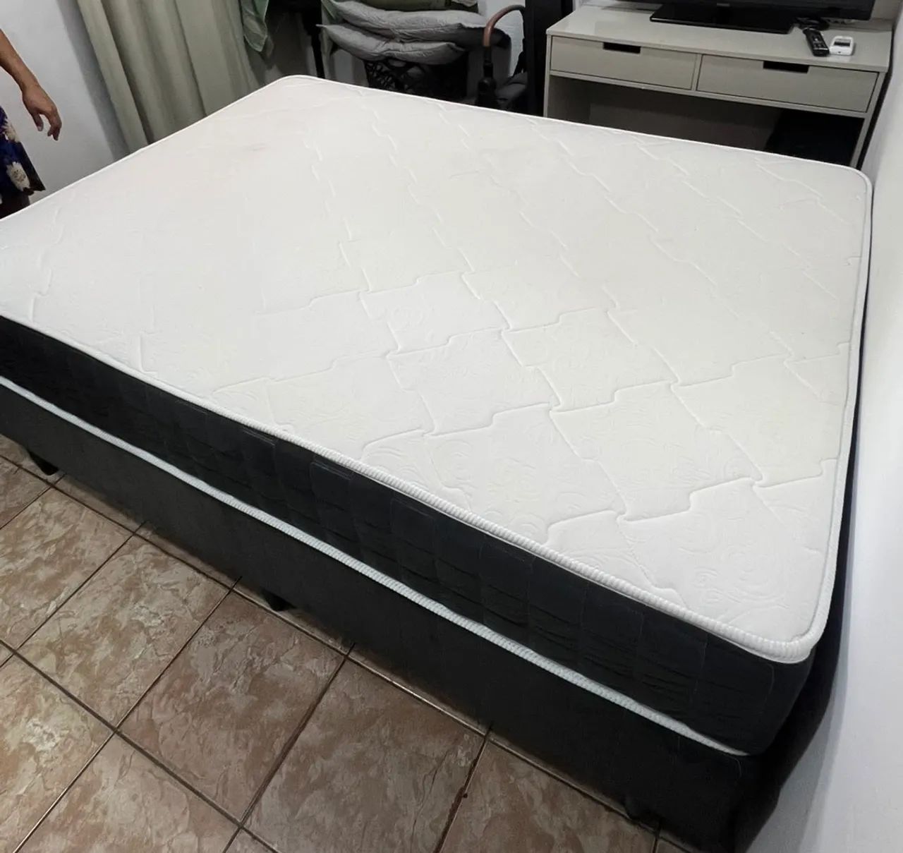 Cama box casal