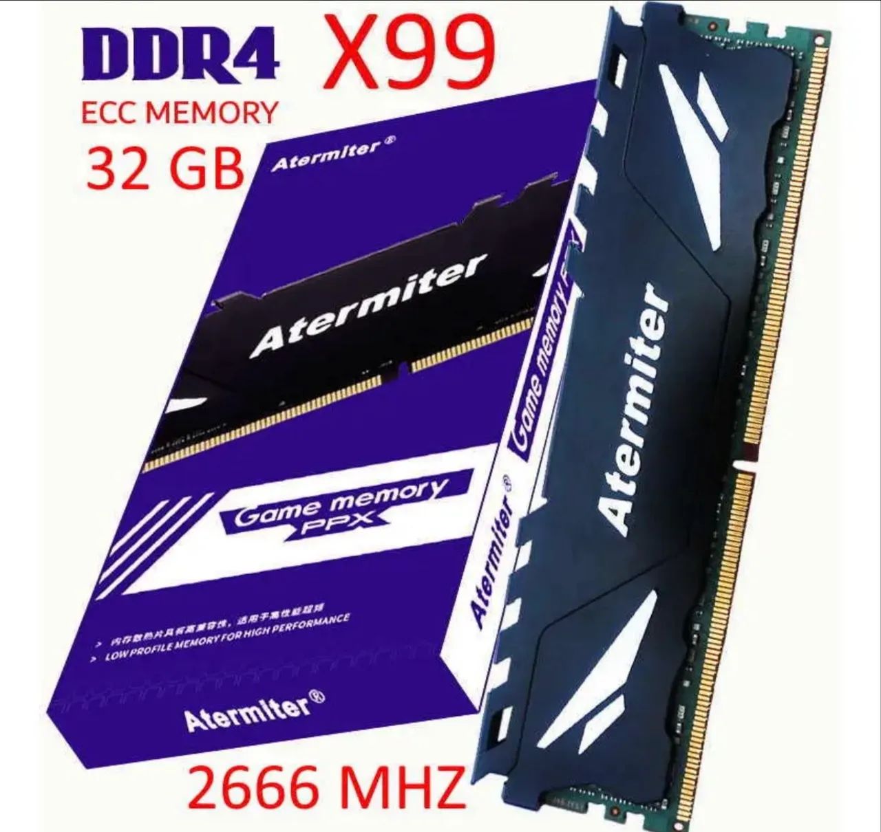 Memória RAM DDR4 ECC 32GB 