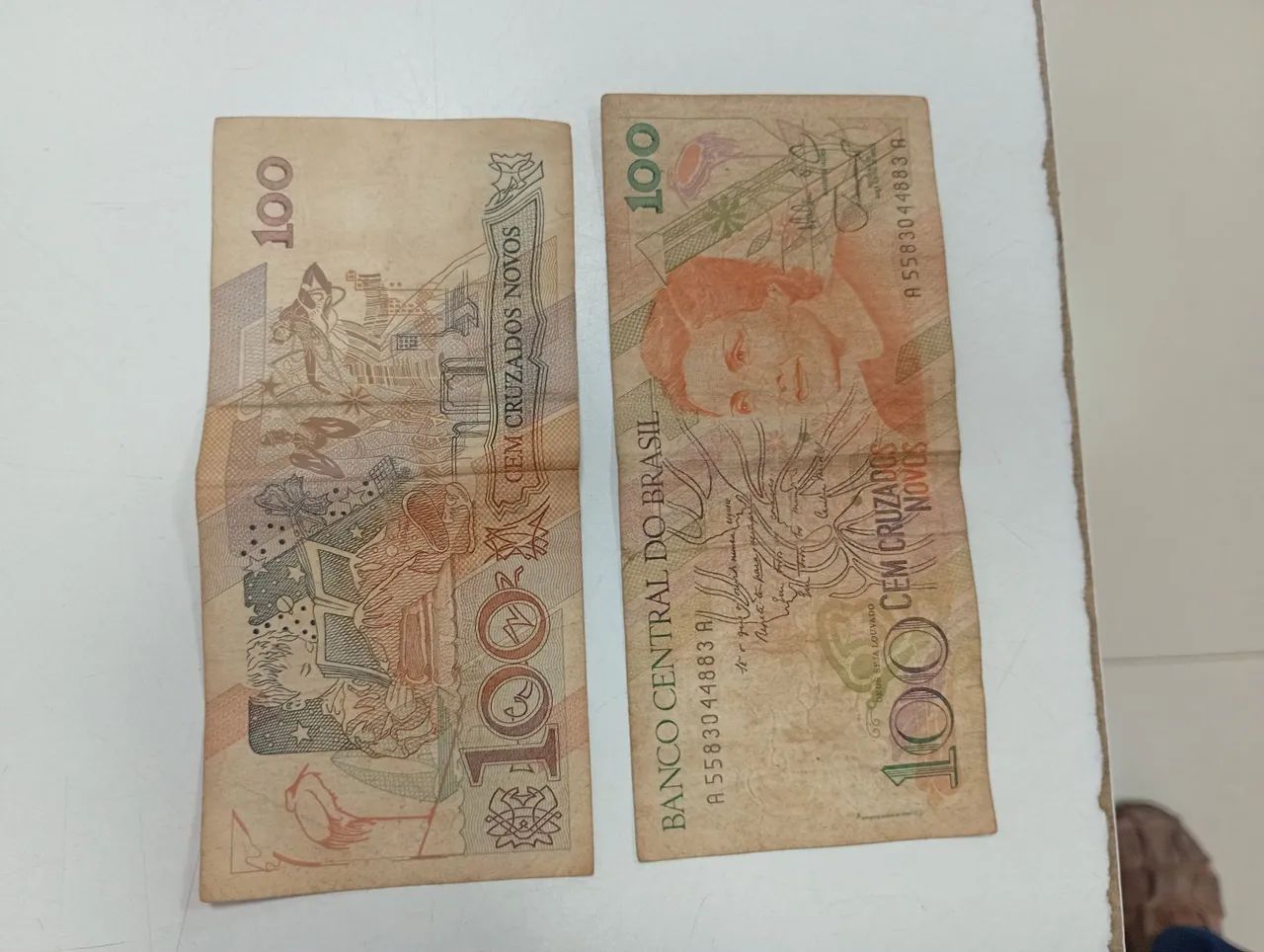 Cédulas antigas de dinheiro brasileiro  - Foto 3