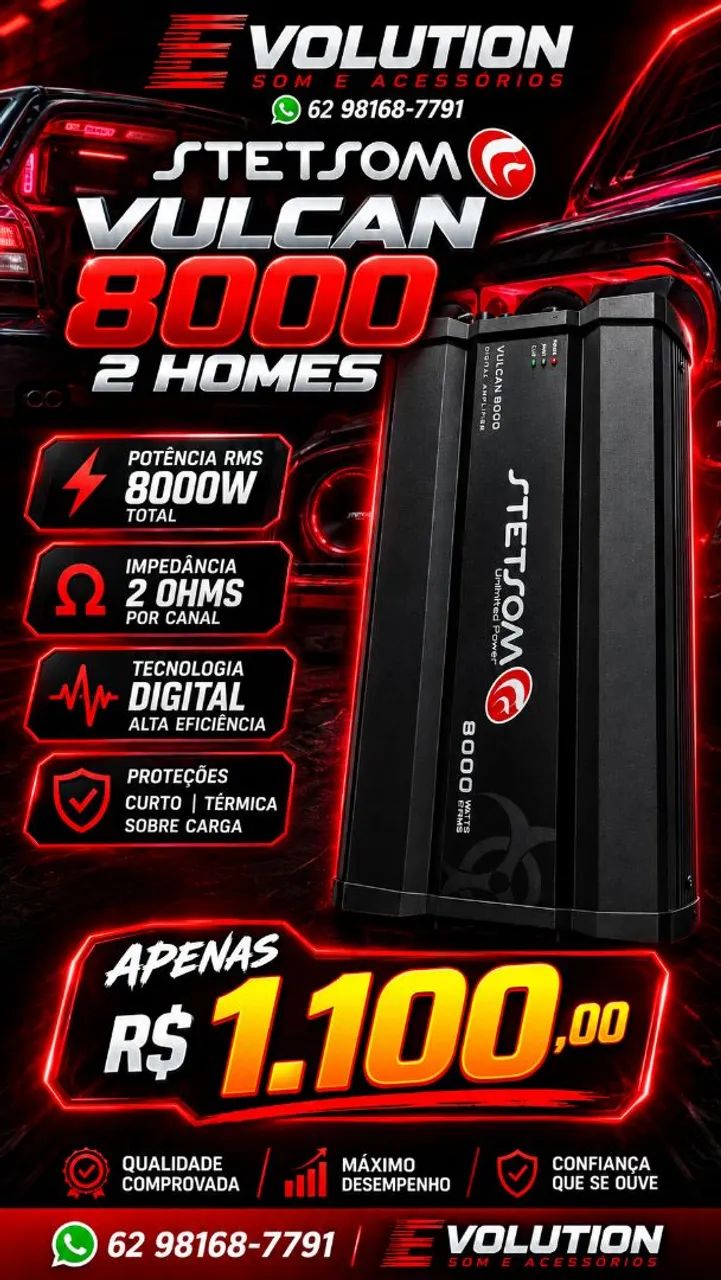 Stetsom vulca 8000