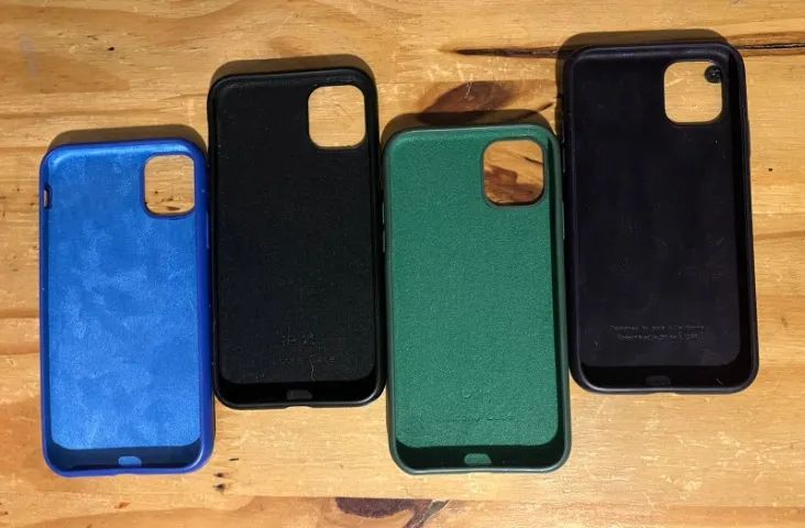 Caixa iPhone 11 + 04 capas de silicone - Foto 4