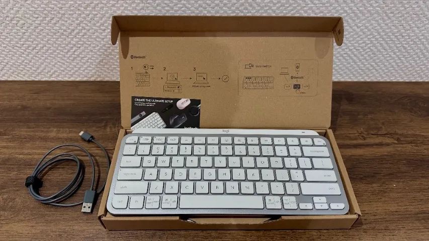 Teclado sem fio logitech MX Keys mini - Foto 2