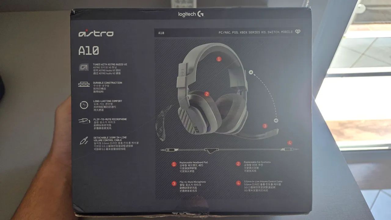 Headset ASTRO A10 GEN 2 - LOGITECH - Foto 2