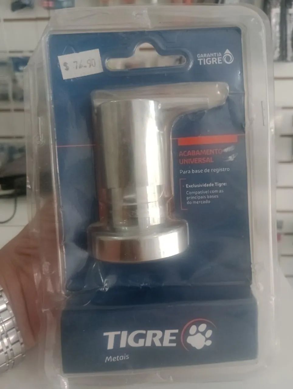 Acabamento registro tigre universal - Foto 2
