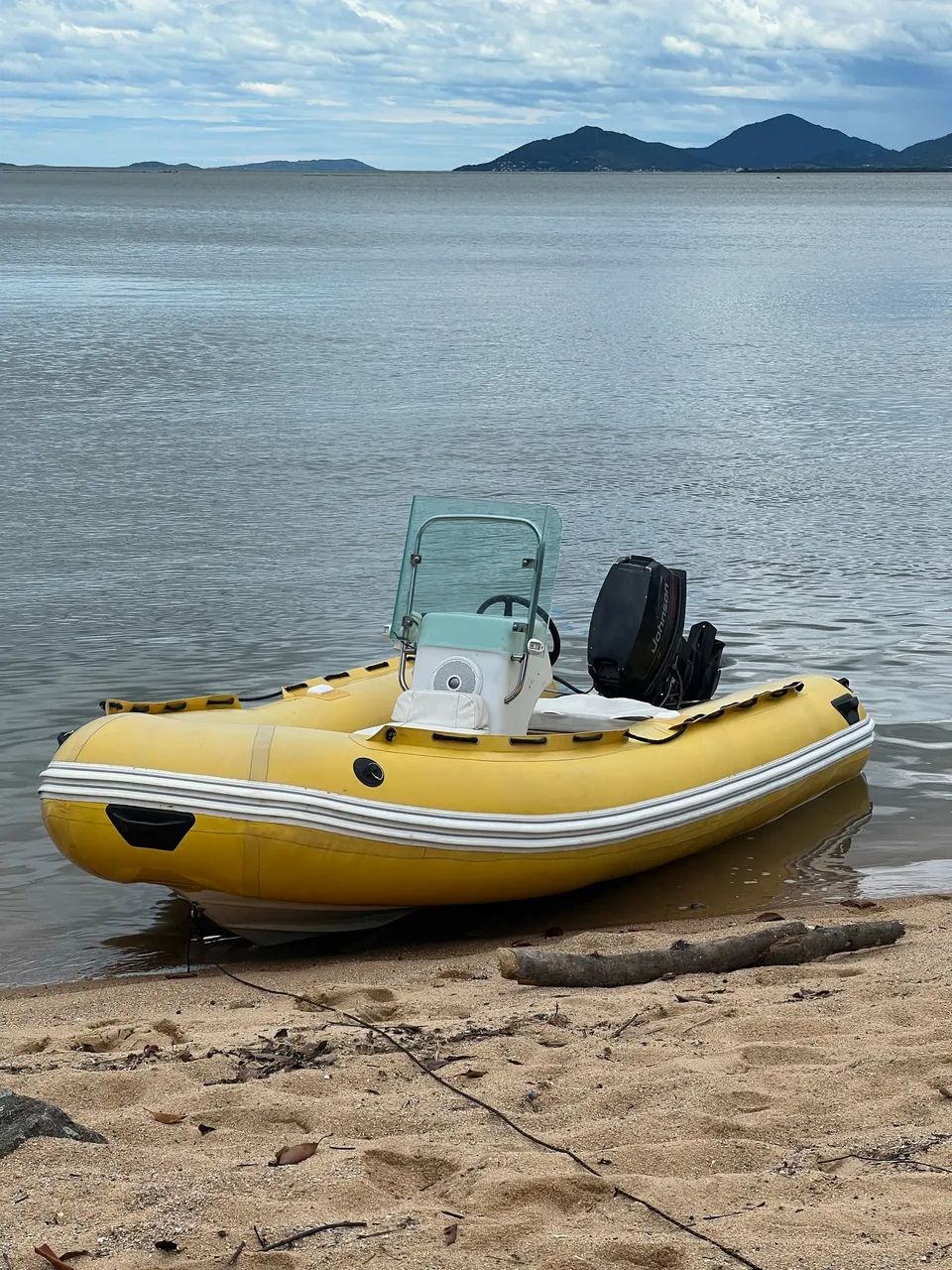 Bote Flyboat 420 motor Jhonson 25hp 2t - Foto 5