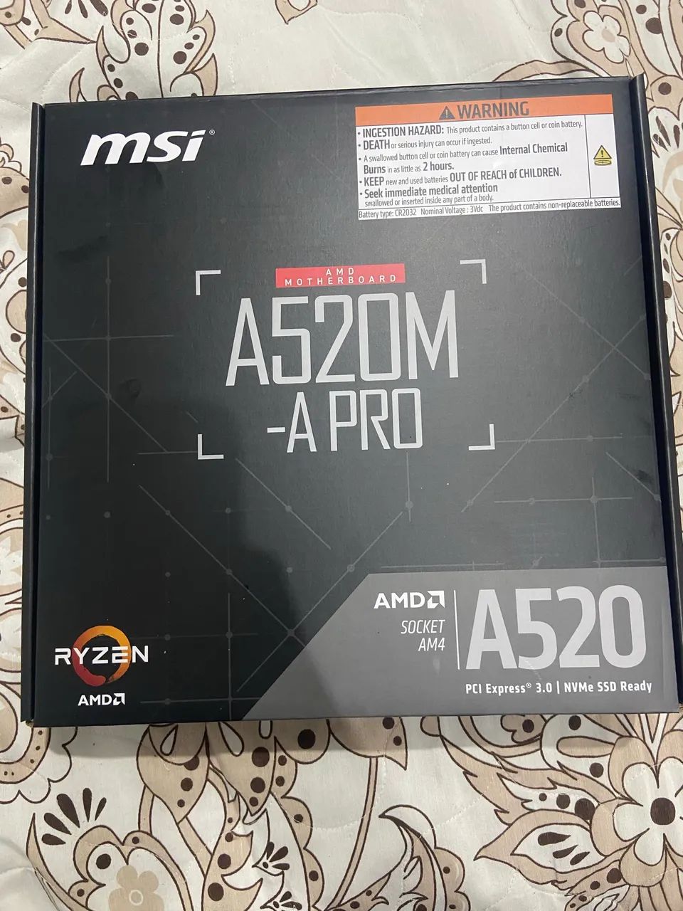 PLACA MÃE A520M PRO - Foto 2