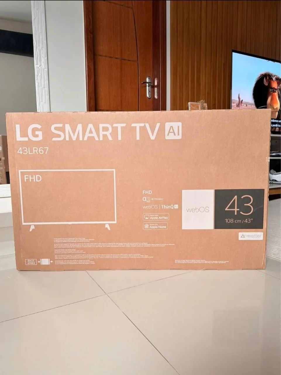Smartv LG 43" Lacrada  - Foto 2