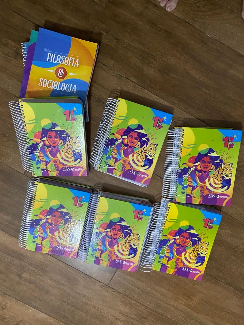 Livros SAS primeiro ano/ensino médio 