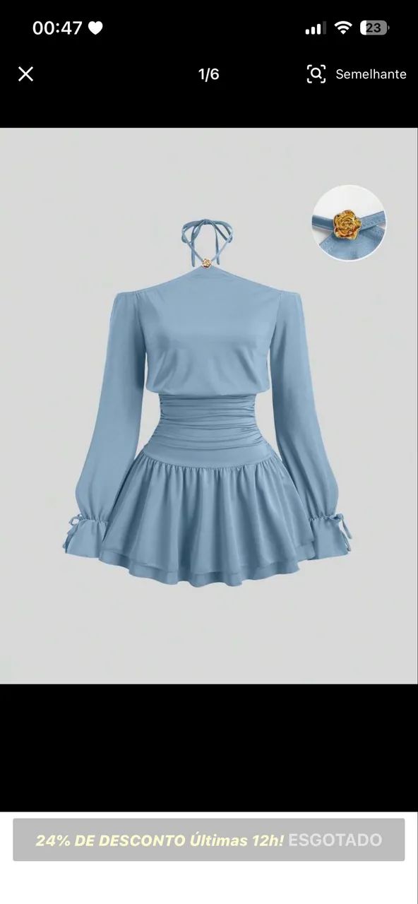 Vestido azul 