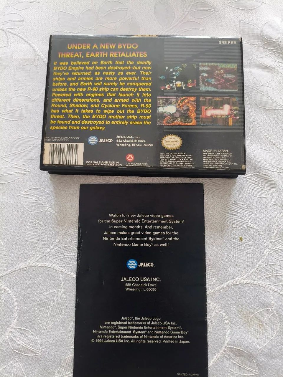 Manual raro SNES Rtype 3 + brinde - Foto 2