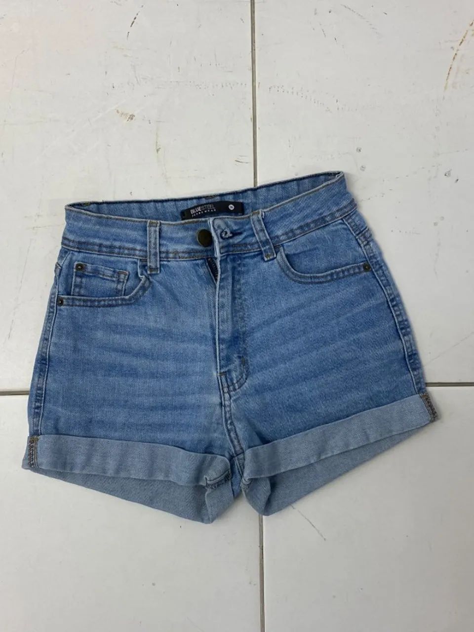 SHORTS BLUESTEEL TAM 36