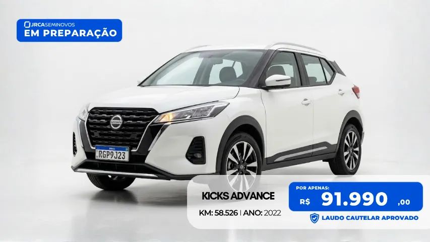 Nissan Kicks KICKS Advance 1.6 16V Flex Aut. 2022