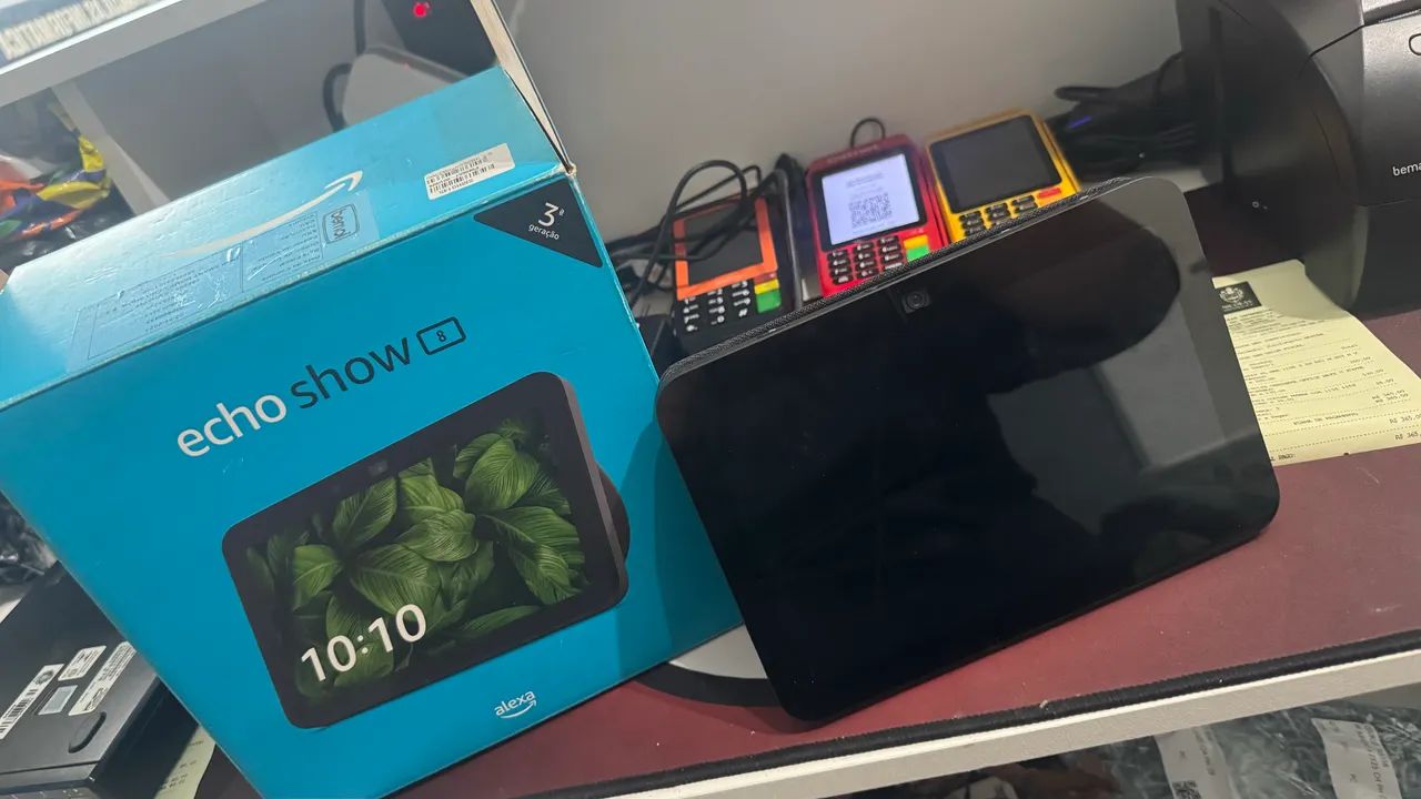 Ecoshow Alexa para retirada de peças 