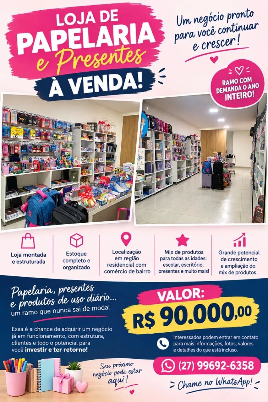 Passo Linda Loja de Papelaria  