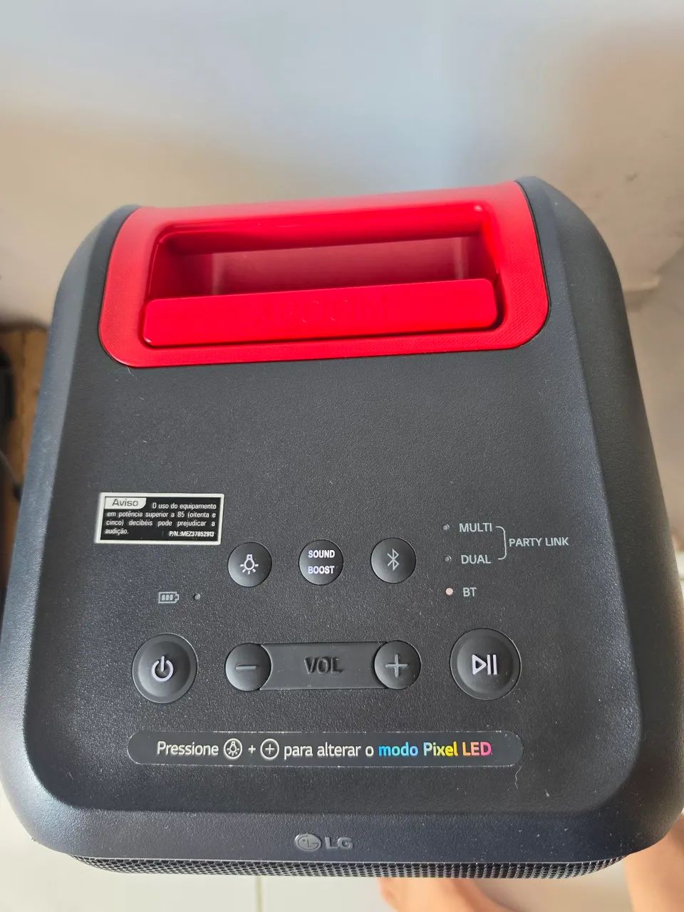 Caixa de som LG xboom XL7S Bluetooth 200w - Foto 2