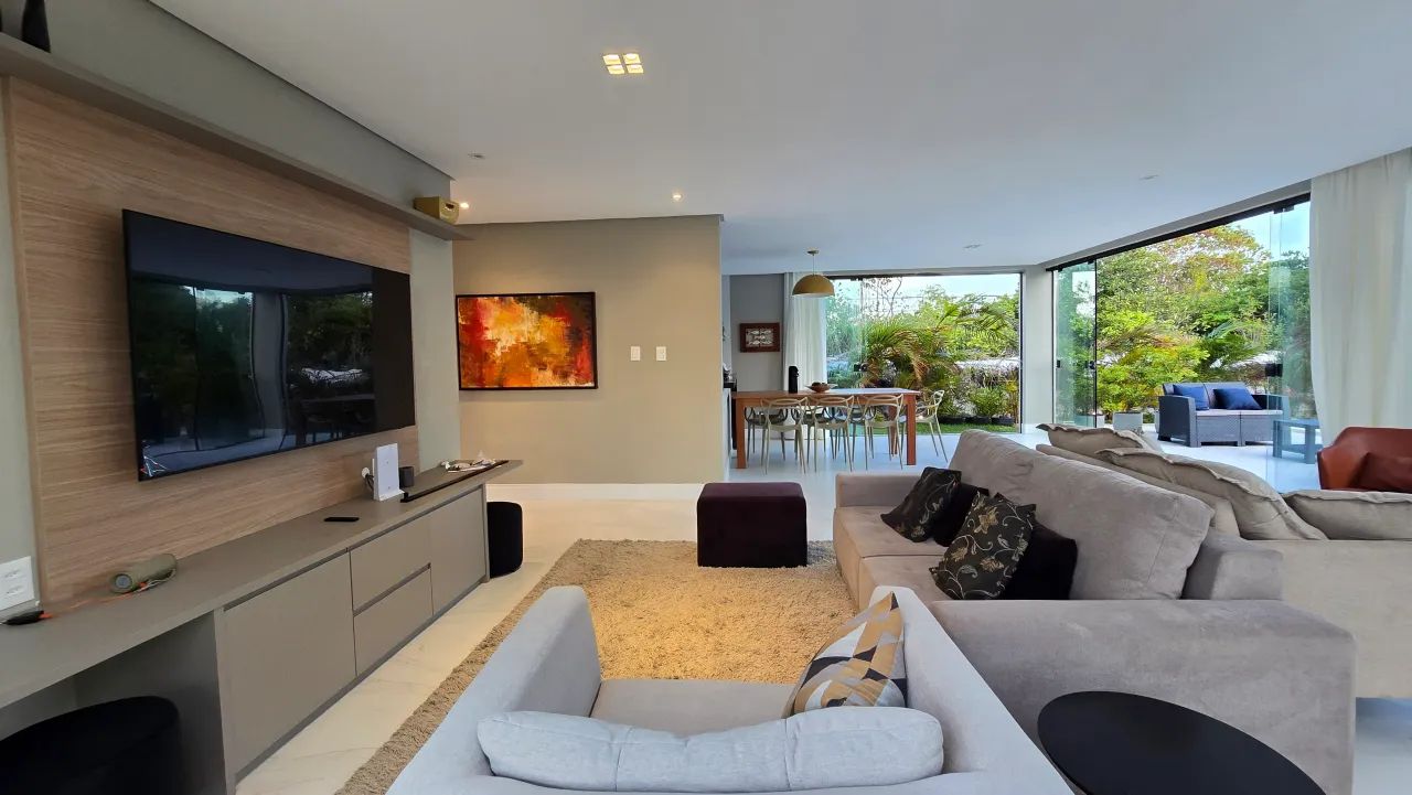 Maravilhosa casa Duplex, Nova, 5 suítes, excelente Acabamento, Mobiliada, Costa do Sauípe, - Foto 5